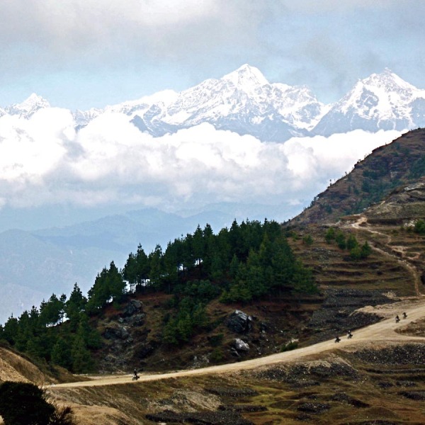 Motorradreisen Nepal Kathmandu Durbar Square 